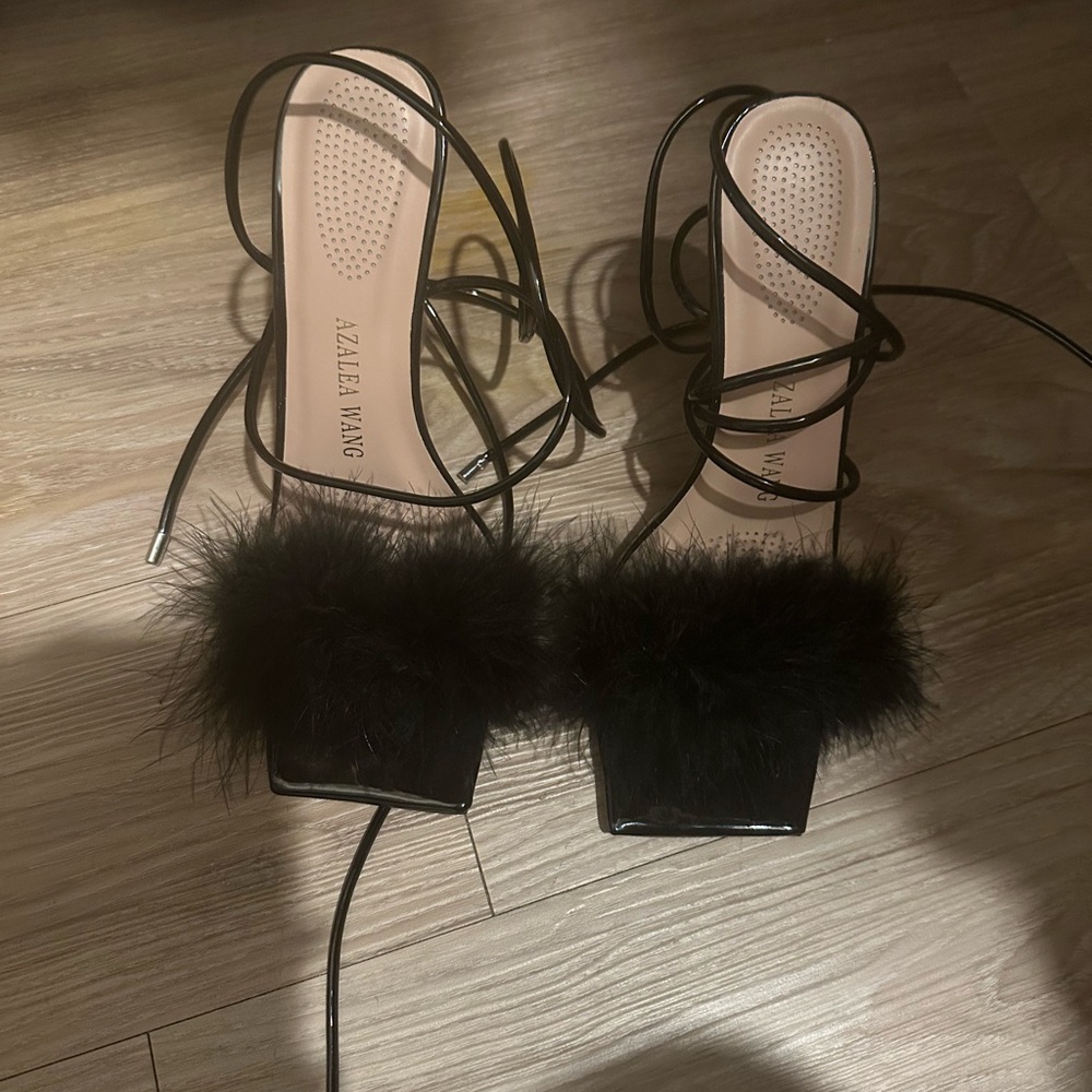 Azalea wang fur Heels